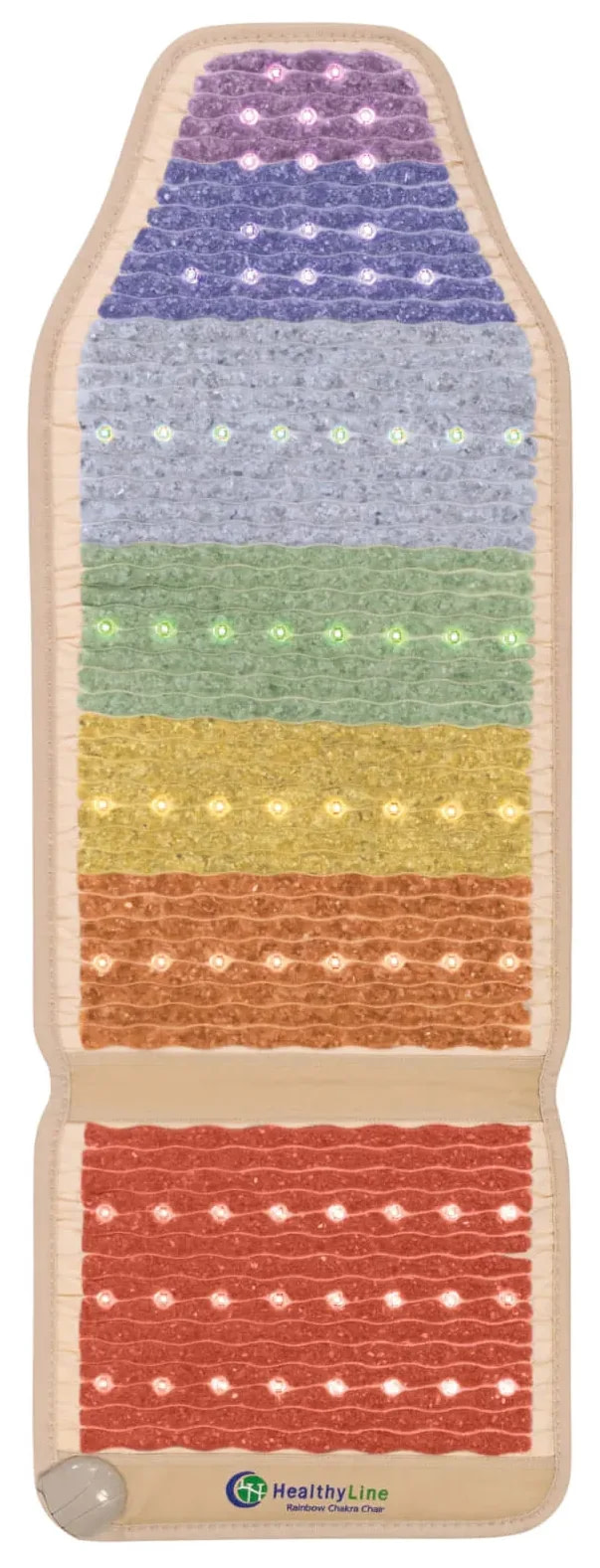 HealthyLine Rainbow Chakra Chair Mat