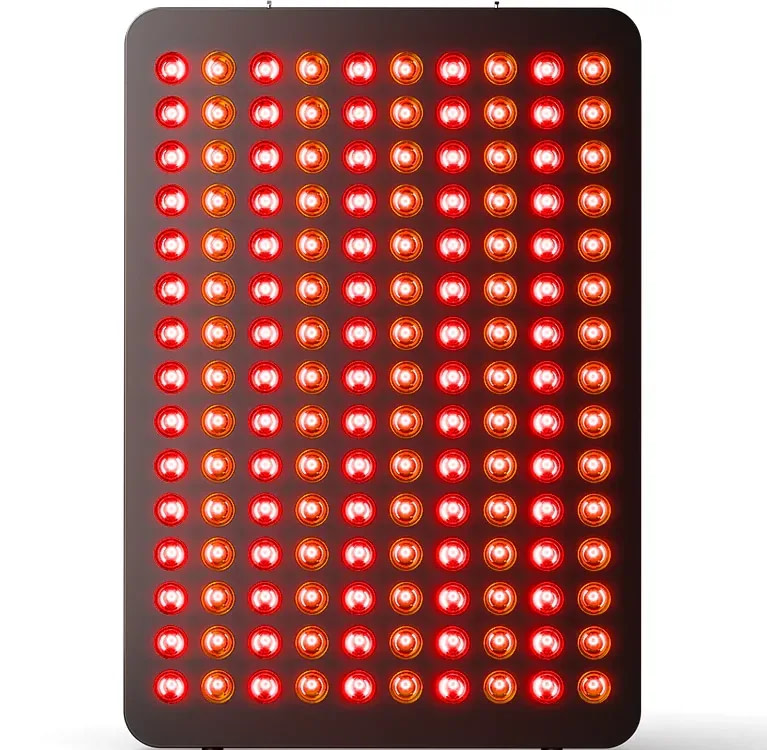 Another view of one of the three panels from the front: Front-facing view of BestQool panel highlighting modular design and treatment surface