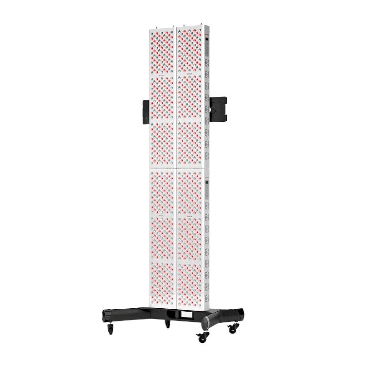 Kala Elite QUAD positioned on floor stand for convenient home therapy sessions