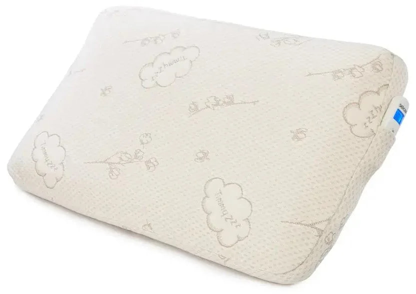 Sedona TimmyZzz Review: flat PEMF pillow showing the built-in pocket for the controller
