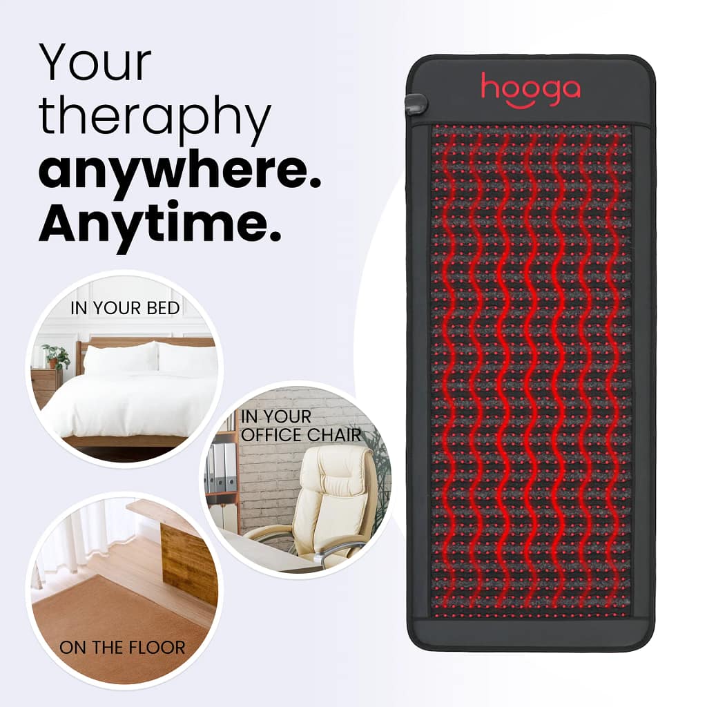 Hooga PEMF Mat features and benefits for pain, inflammation, and circulation