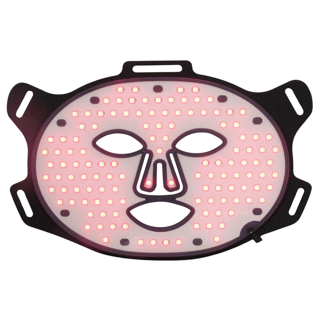 Hooga Red Light Mask in active mode