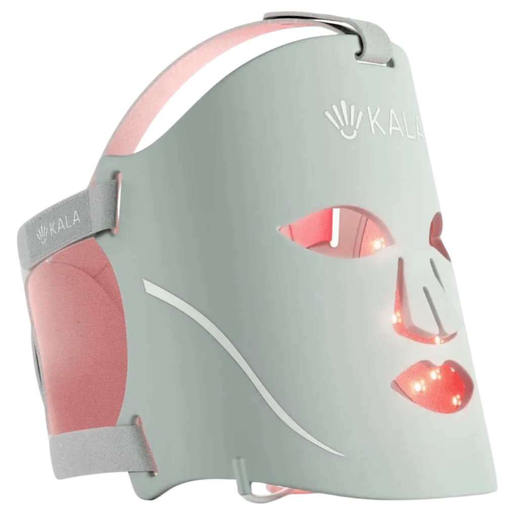 Kala Red Light Therapy Face Mask product showing full LED panel design