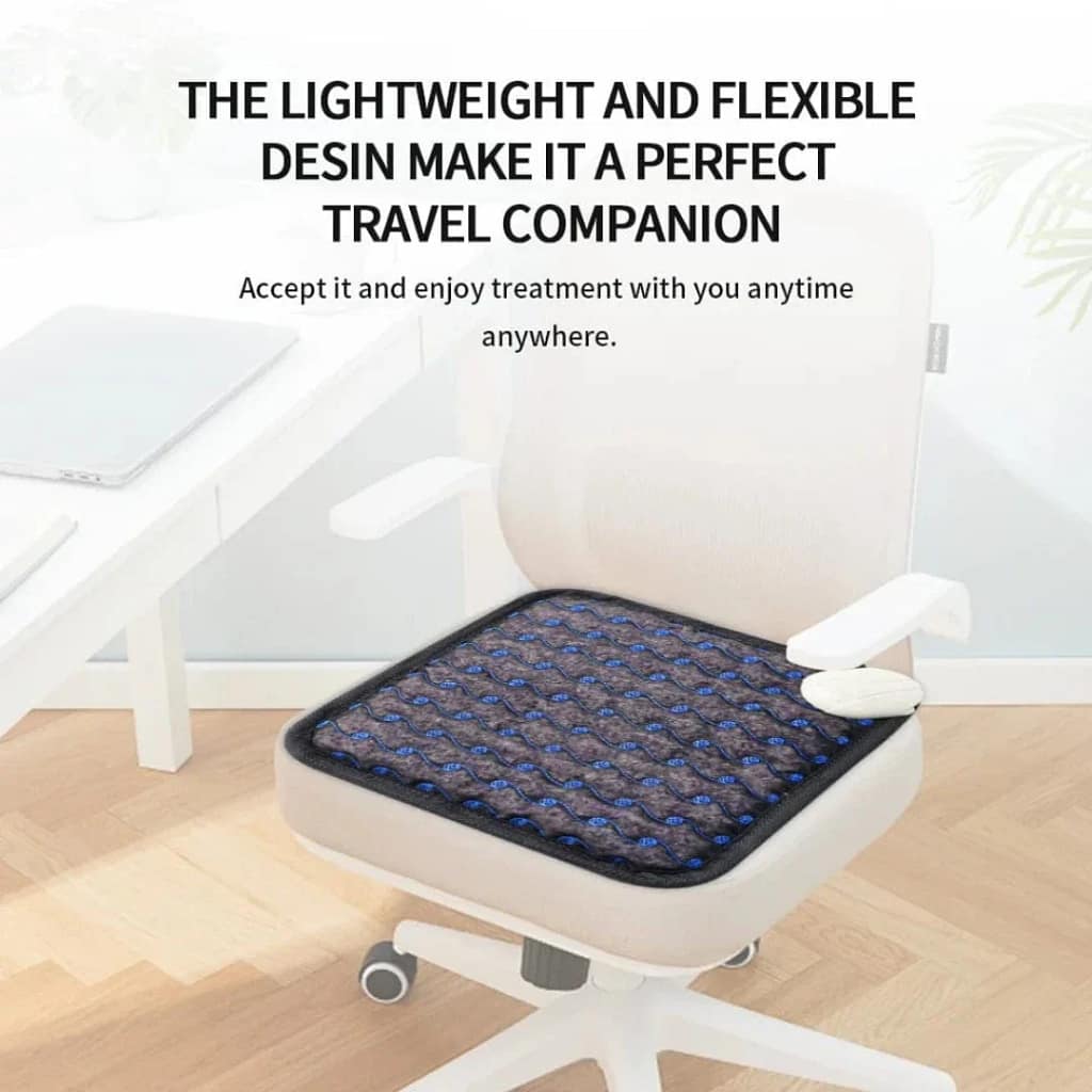 Tappetino ApeBorn per Magnetoterapia su sedia – tappetino compatto a basso costo CEMP e calore infrarossi per uso da seduti