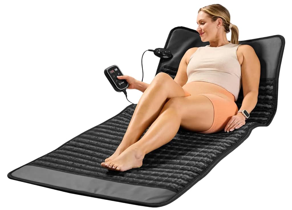 Using LifePro Infrazen PEMF Mat Controller To Adjust Settings During Therapy