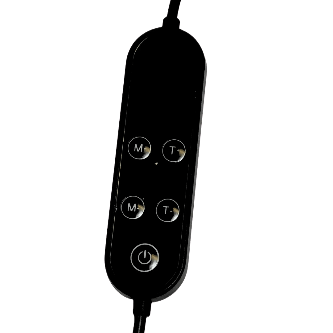 Telecomando Therasage TheraCap con timer trattamento e impostazioni regolazione intensità