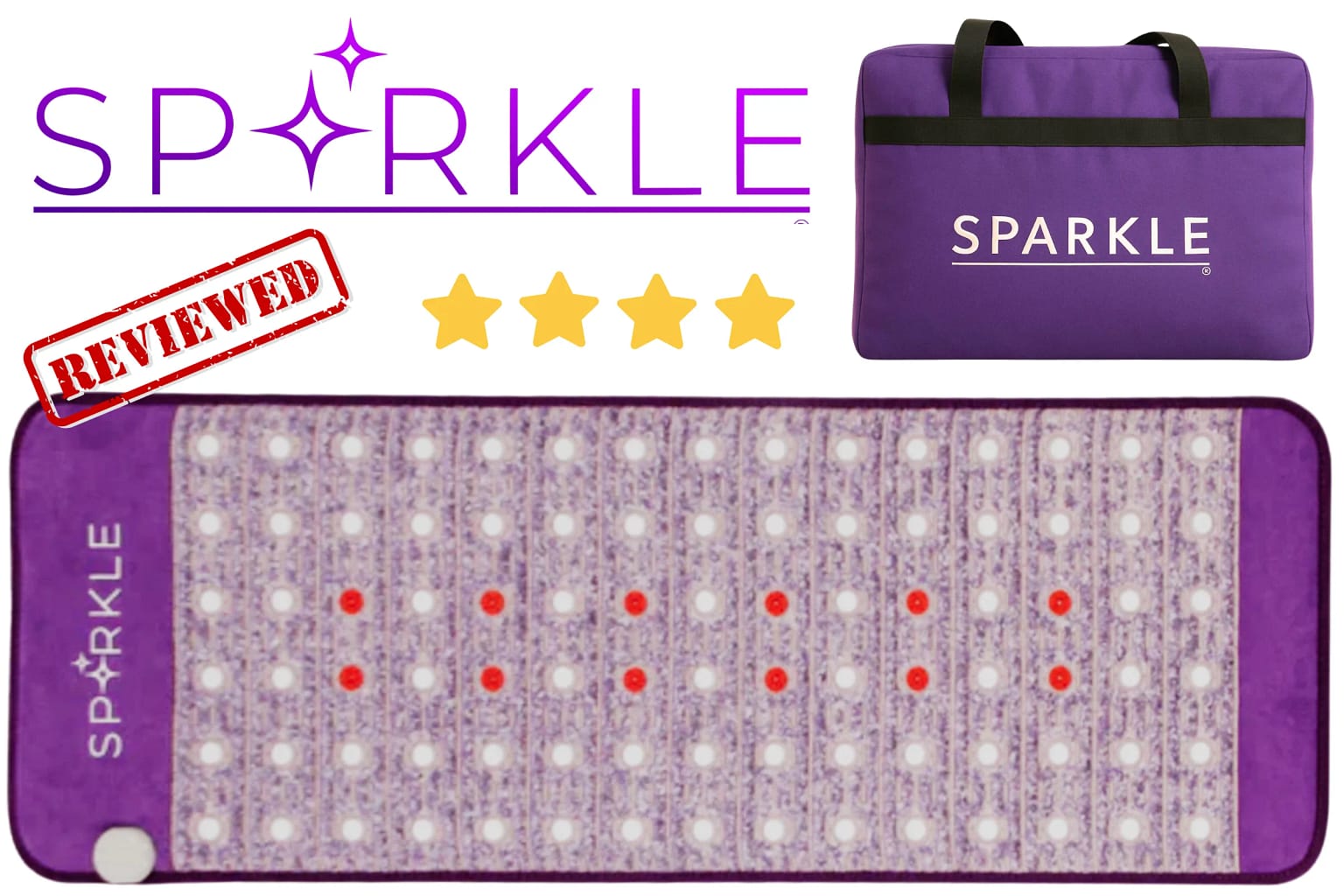 Sparkle PEMF Mat Review full-size infrared therapy mat with 108-day trial