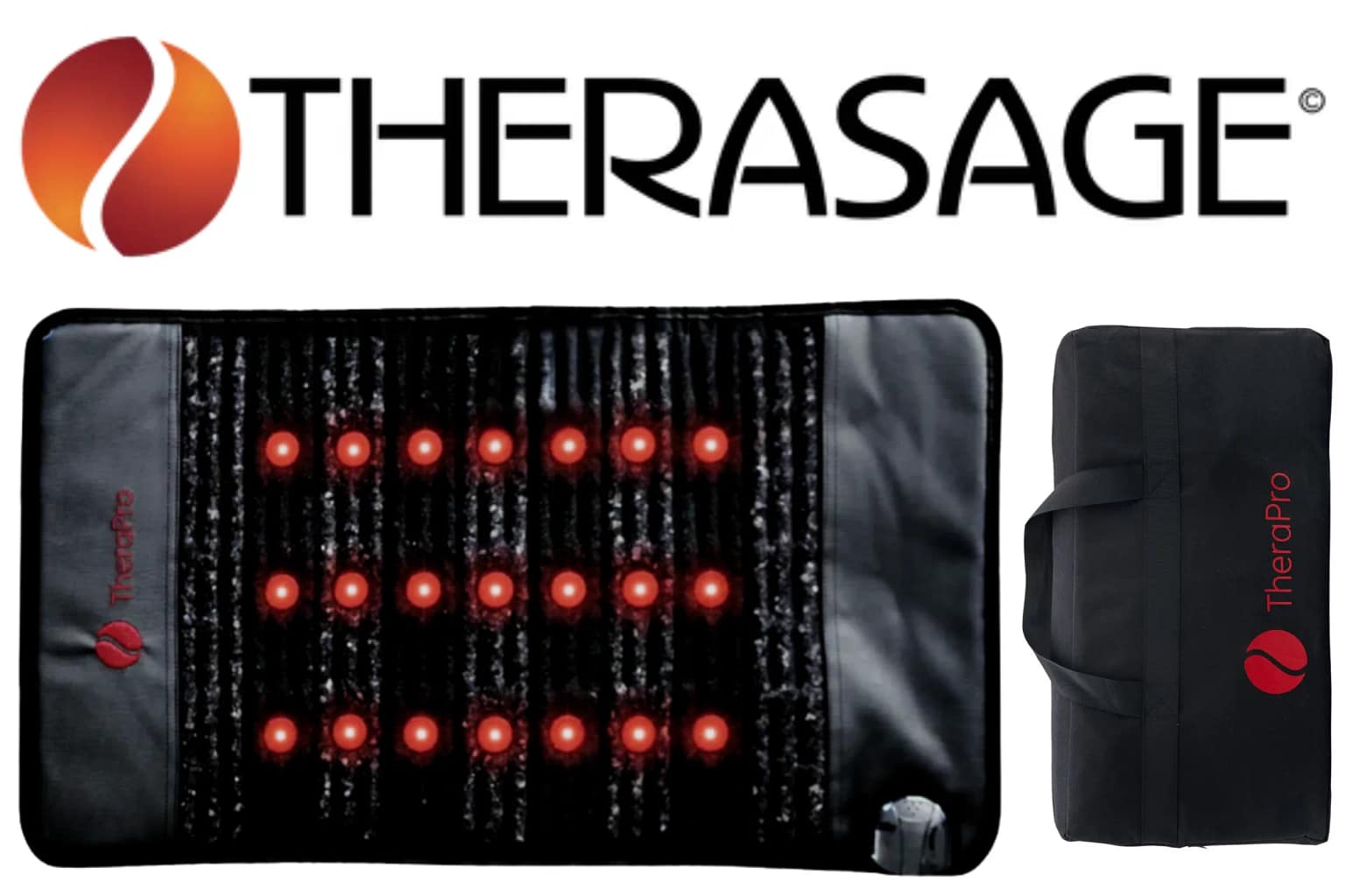Therasage Therapro PEMF MiniMat Review — portable PEMF mini mat with multiple healing therapies