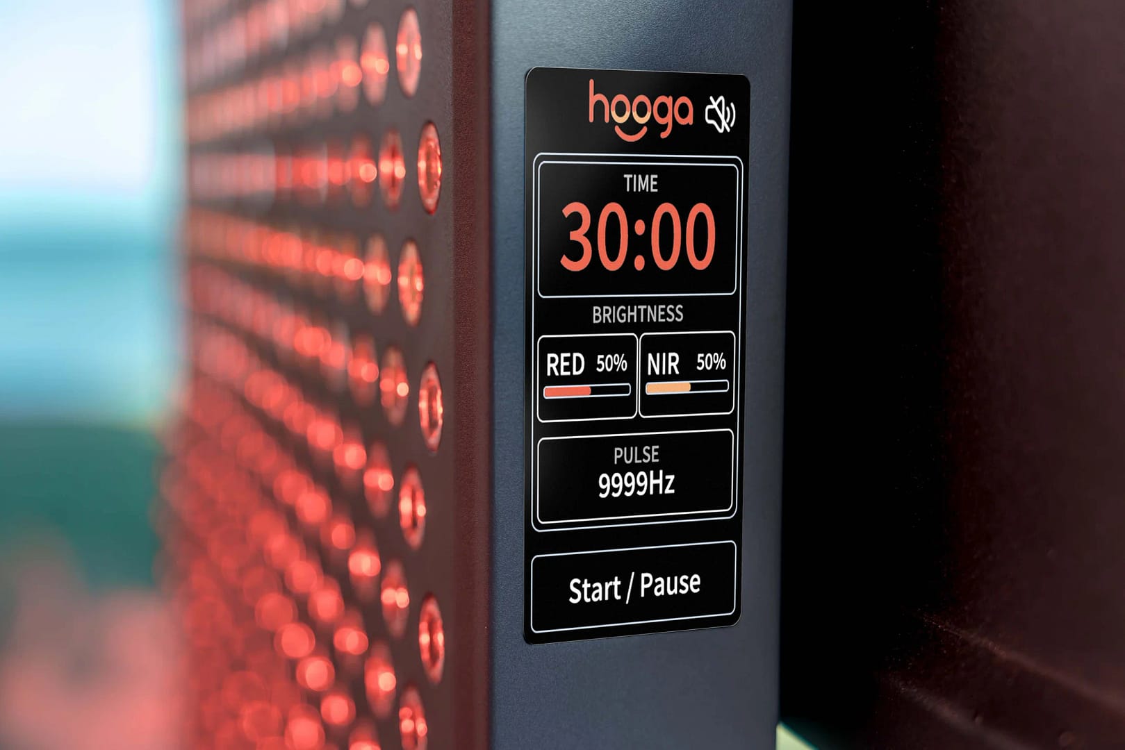 Hooga 4500 ULTRA side-mounted digital controller with timer and intensity settings