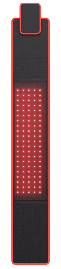 Inner LED panel of BestQool Red Light Therapy Wrap displaying light array and contact surface