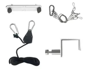 Complete mounting hardware for BestQool multi-panel installation