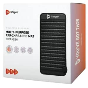 LifePro Infrazen PEMF Mat Packaging Box With Product And Warranty Info