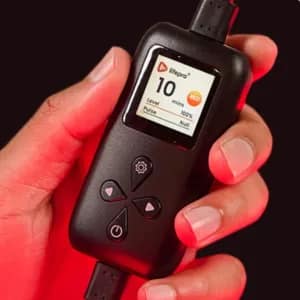 LifePro AllevaBody Red Light Therapy Mat wired controller with adjustable intensity and timer settings