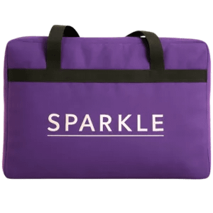 Borsa da trasporto inclusa con il materassino Sparkle per stoccaggio e trasporto comodi
