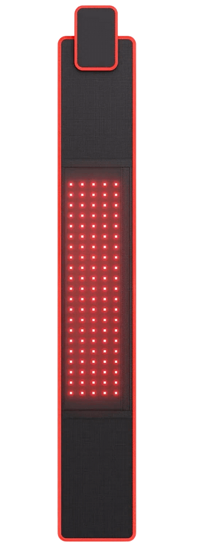 Cintura Terapia LED BestQool Redot S angolo alternativo che evidenzia costruzione compatta e leggera