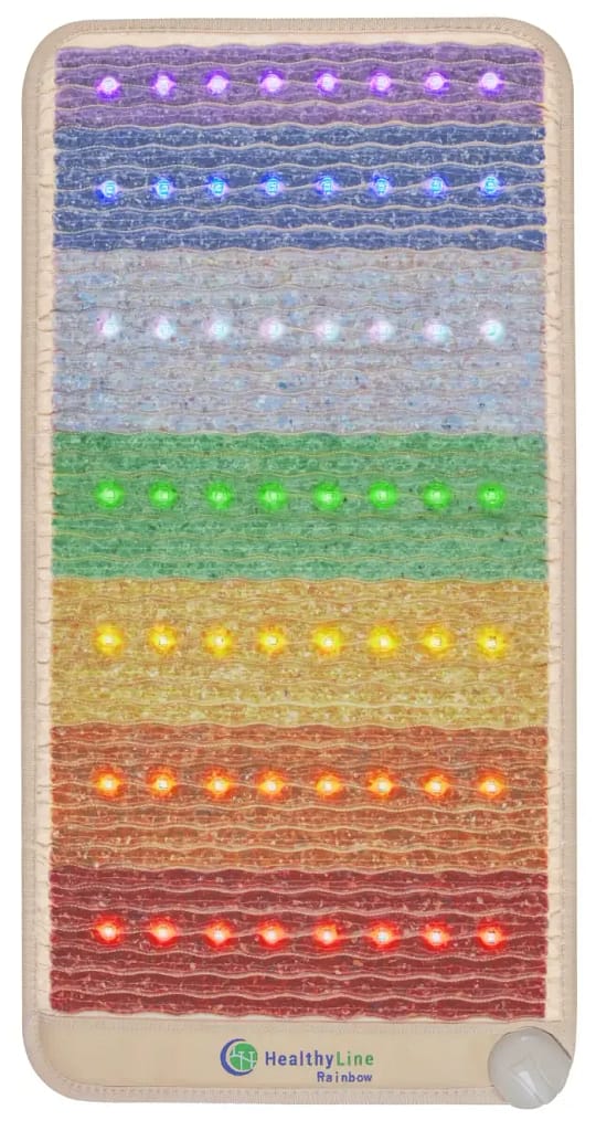 Best PEMF Minimats: HealthyLine Rainbow Chakra Minimat