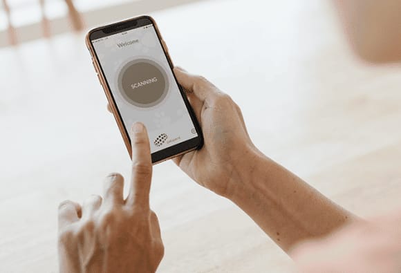 PetsPEMF dog therapy mobile app allowing owners to control mat sessions easily