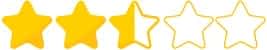 2.5 stars